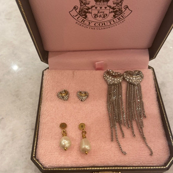 Juicy couture mix and match earring set - Picture 2 of 8